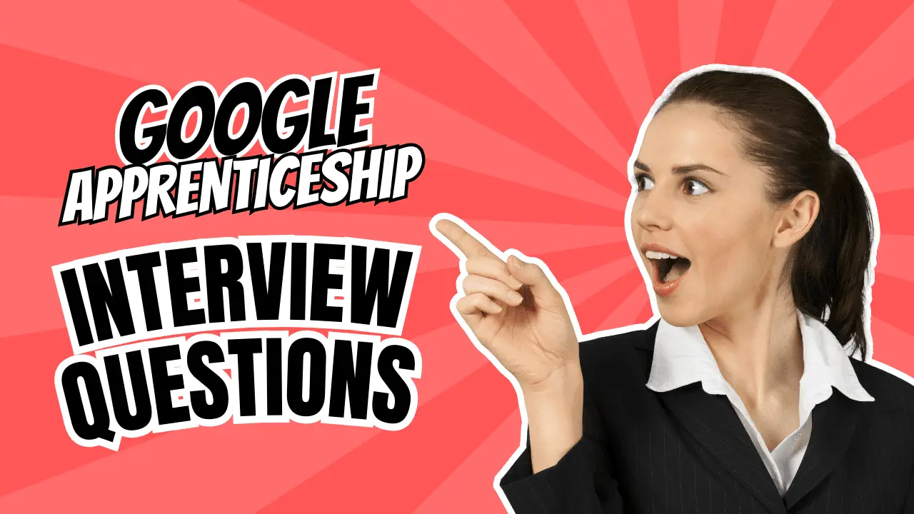 google apprenticeship interview question