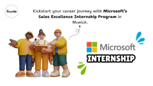 Read more about the article Microsoft Sales Excellence Internship in Munich