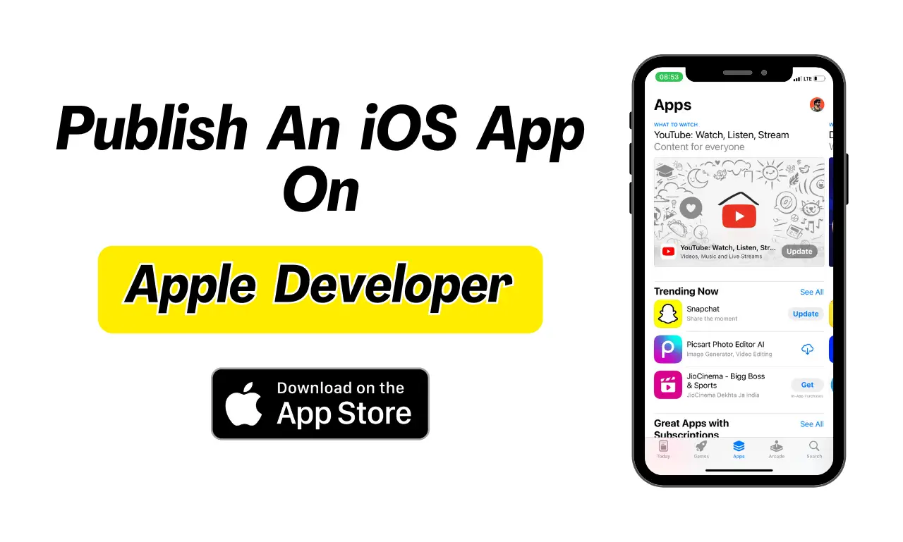You are currently viewing I will publish an iOS app on Apple Developer