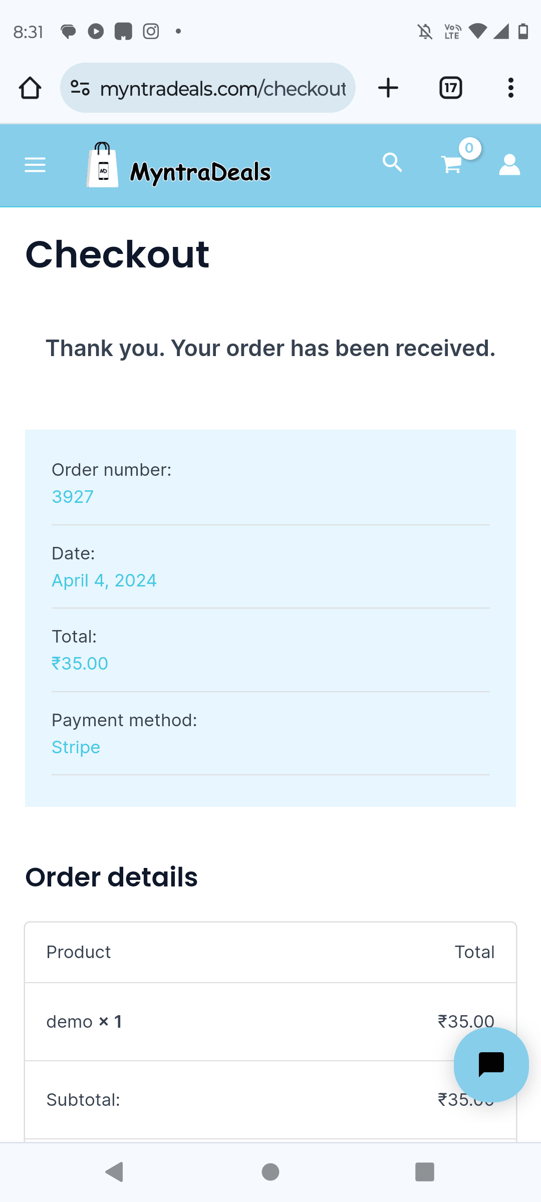 WordPress ecommerce payment integration_thewodm
