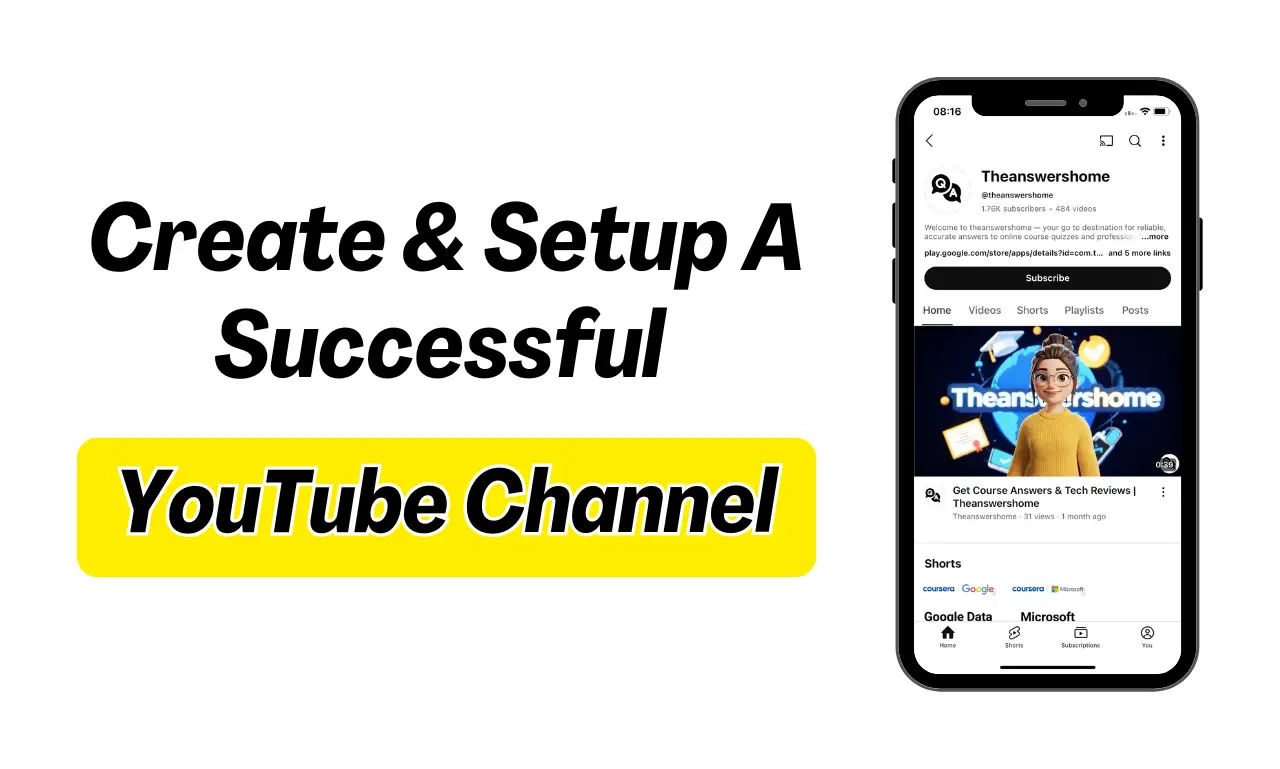 You are currently viewing I will create and setup a successful YouTube channel