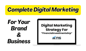 Read more about the article I will do complete Digital Marketing for your Brand & Business
