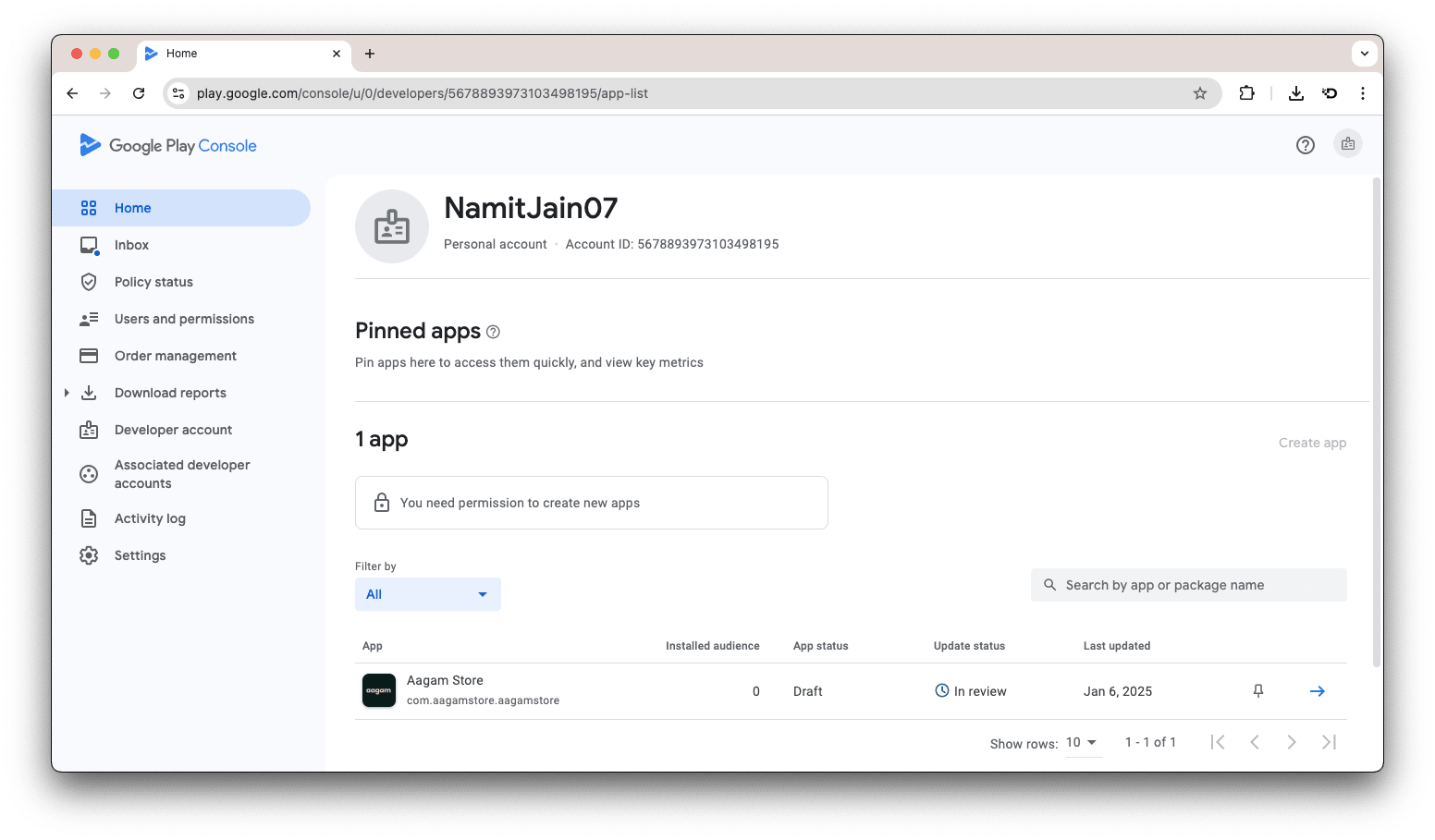 publish an android app on google play console