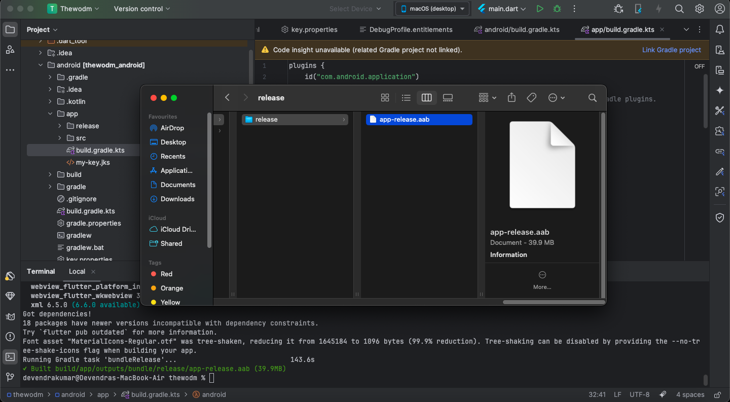 site to mobile app conversion in android studio_thewodm