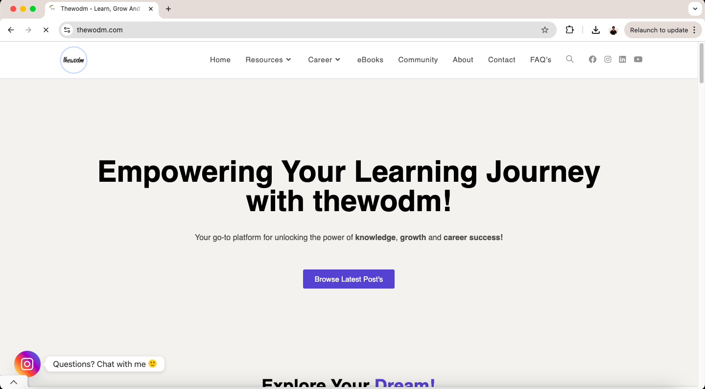 website into android app development_thewodm